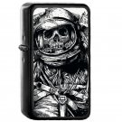 Dead Astronaut - Oil Windproof Flip Top Black Lighters Briquet Encendedor EE
