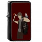 Daryl Dixon The Walking Dead - Oil Windproof Flip Top Black Lighters Briquet Encendedo