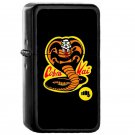 Cobra Kai - Oil Windproof Flip Top Black Lighters Briquet Encendedor EE