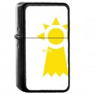 Case Of Hope - Oil Windproof Flip Top Black Lighters Briquet Encendedor EE