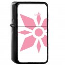 Case Of Light - Oil Windproof Flip Top Black Lighters Briquet Encendedor EE