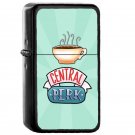 Central Perk Friends - Oil Windproof Flip Top Black Lighters Briquet Encendedor EE