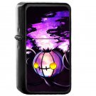Chandelure - Oil Windproof Flip Top Black Lighters Briquet Encendedor EE
