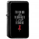 Cities Ive Never Been To - Oil Windproof Flip Top Black Lighters Briquet Encendedor EE