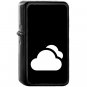 Clouds - Oil Windproof Black Lighters Briquet Encendedor