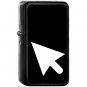 Cursor - Oil Windproof Black Lighters Briquet Encendedor