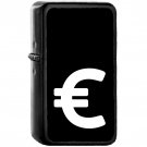 Euro - Oil Windproof Black Lighters Briquet Encendedor