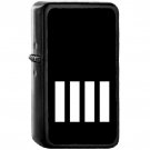Fence - Oil Windproof Black Lighters Briquet Encendedor