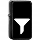 Filter Filled Tool Symbol - Oil Windproof Black Lighters Briquet Encendedor