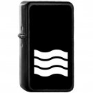 Flag - Oil Windproof Black Lighters Briquet Encendedor