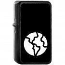 Globe - Oil Windproof Black Lighters Briquet Encendedor
