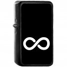 Infinite Mathematical Symbol - Oil Windproof Black Lighters