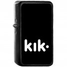 Kik - Oil Windproof Black Lighters Briquet Encendedor