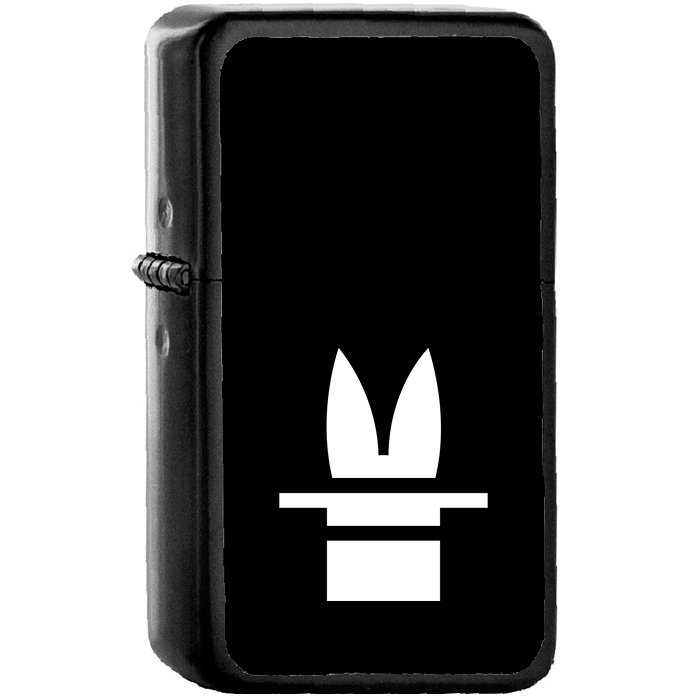 Magic Hat - Oil Windproof Black Lighters Briquet Encendedor