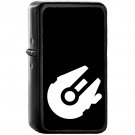 Millennium Falcon Star Wars - Oil Windproof Black Lighters Briquet Encendedor