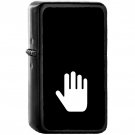 Palm Of The Hand - Oil Windproof Black Lighters Briquet Encendedor