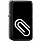 Paperclip - Oil Windproof Black Lighters Briquet Encendedor