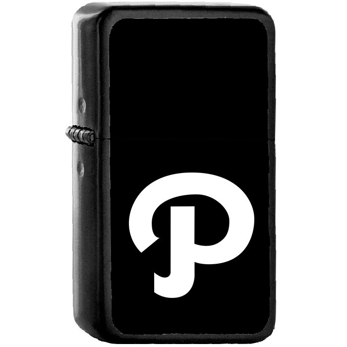 Path - Oil Windproof Black Lighters Briquet Encendedor
