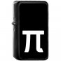 Pi - Oil Windproof Black Lighters Briquet Encendedor