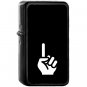 Pointing - Oil Windproof Black Lighters Briquet Encendedor