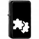 Puzzle - Oil Windproof Black Lighters Briquet Encendedor