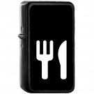 Restaurant - Oil Windproof Black Lighters Briquet Encendedor