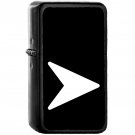 Right Arrow - Oil Windproof Black Lighters Briquet Encendedor