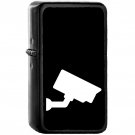 Security Camera - Oil Windproof Black Lighters Briquet Encendedor