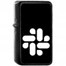 Slack - Oil Windproof Black Lighters Briquet Encendedor