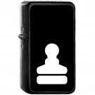 Stamp - Oil Windproof Black Lighters Briquet Encendedor