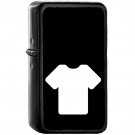 T Shirt Black Silhouette - Oil Windproof Black Lighters Briquet Encendedor
