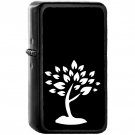 Tree With Many Leaves - Oil Windproof Black Lighters Briquet Encendedor