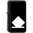 Vote - Oil Windproof Black Lighters Briquet Encendedor