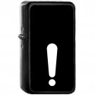 Warning Sign - Oil Windproof Black Lighters Briquet Encendedor