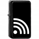 Wifi Signal - Oil Windproof Black Lighters Briquet Encendedor