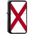 Flag of Alabama - Oil Windproof Black Lighters Briquet Encendedor