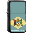 Flag of Delaware State / United States - Oil Windproof Black Lighters Briquet Encendedor