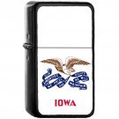 Flag of Iowa State / United States - Oil Windproof Black Lighters Briquet Encendedor