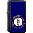 Flag of Kentucky State / United States - Oil Windproof Black Lighters Briquet Encendedor