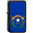 Flag of Nevada State / United States - Oil Windproof Black Lighters Briquet Encendedor