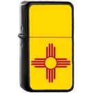 Flag of New Mexico State / United States - Oil Windproof Black Lighters Briquet Encendedor