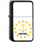 Flag of Rhode Island State / United States - Oil Windproof Black Lighters Briquet Encendedor