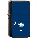 Flag of South Carolina V2 State / United States - Oil Windproof Black Lighters Briquet Encendedor