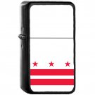 Flag of the District of Columbia V2 - Oil Windproof Black Lighters Briquet Encendedor
