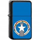 Flag of the Northern Mariana Islands State - Oil Windproof Black Lighters Briquet Encendedor