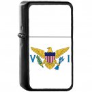 Flag of the United States Virgin Islands State - Oil Windproof Black Lighters Briquet Encendedor