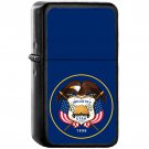 Flag of Utah State / United States - Oil Windproof Black Lighters Briquet Encendedor