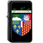 Armoiries R&Atilde;&copy;union - Oil Windproof Black Lighters Briquet Encendedor