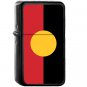 Australian Aboriginal Flag (Pantone) Country - Oil Windproof Black Lighters Briquet Encendedor
