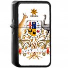 Australian Coat of Arms - Oil Windproof Black Lighters Briquet Encendedor